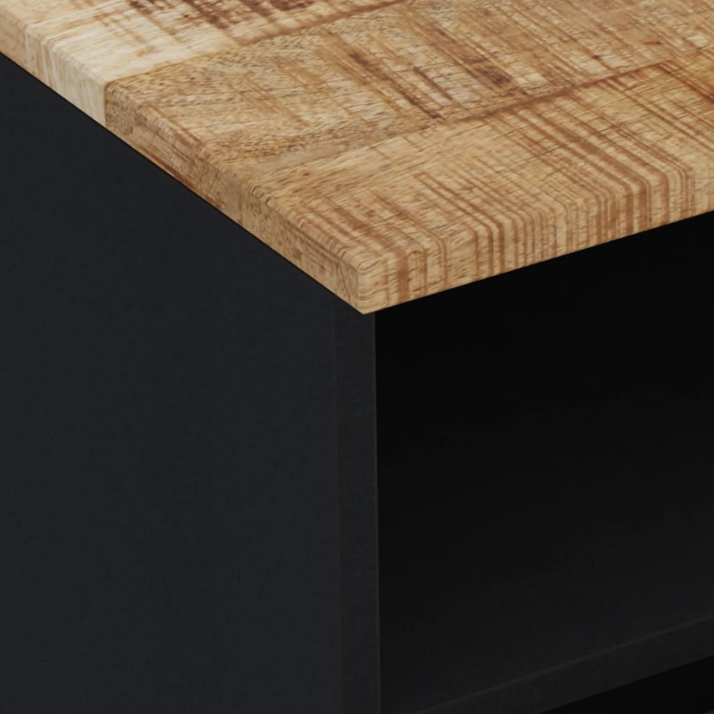 vidaXL TV-Schrank 70x33x46 cm Massivholz Mango