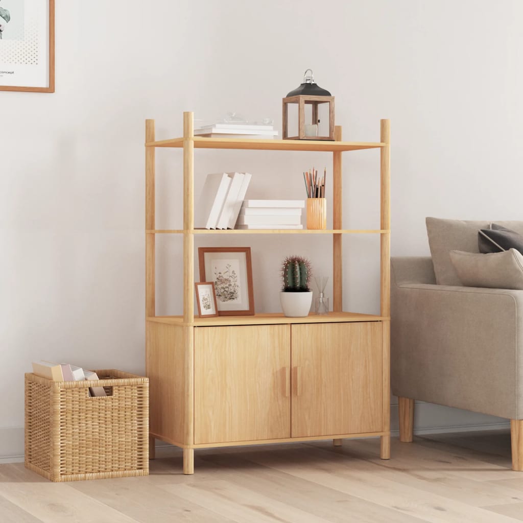 vidaXL Highboard Weiß 80x40x121 cm Holzwerkstoff