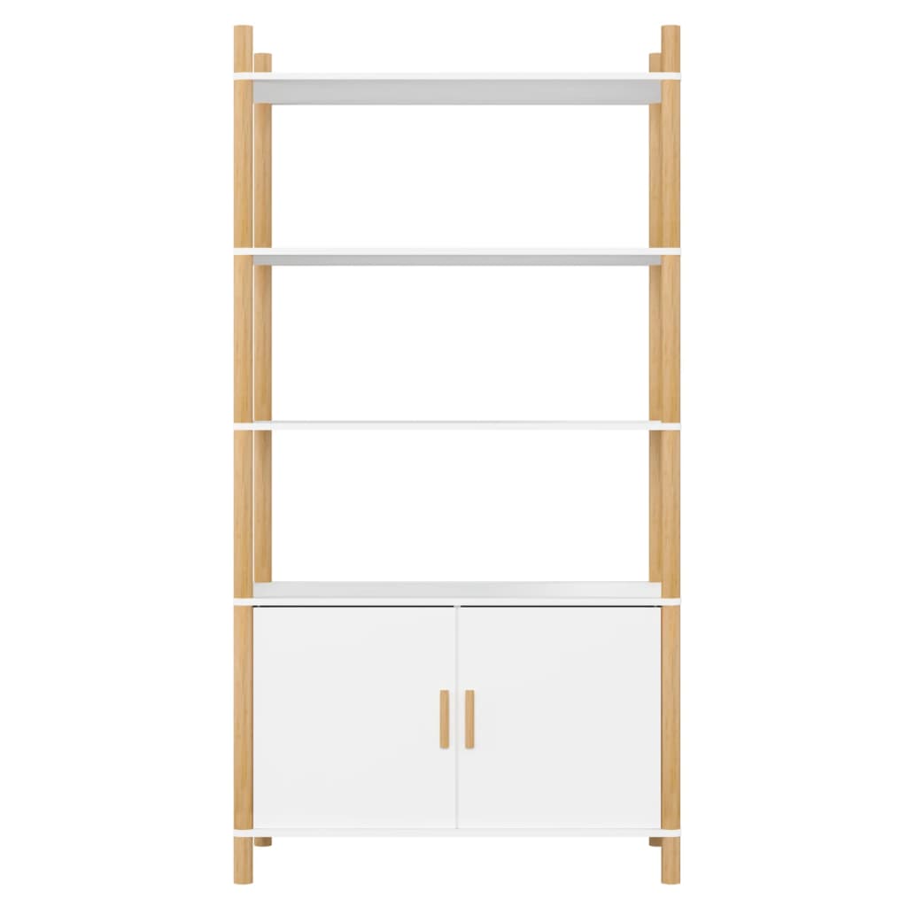 vidaXL Highboard Weiß 80x40x153 cm Holzwerkstoff