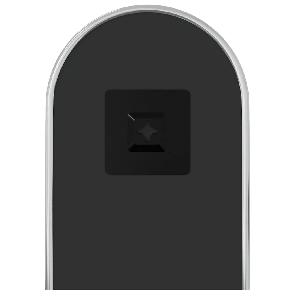 vidaXL Wandspiegel Silbern 40x15 cm Oval