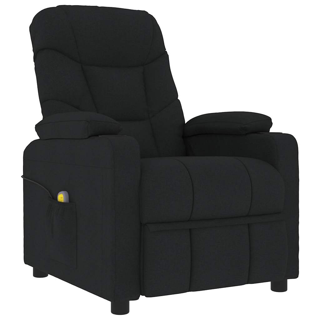 vidaXL Relaxsessel Schwarz Stoff