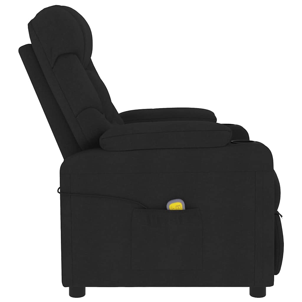 vidaXL Relaxsessel Schwarz Stoff