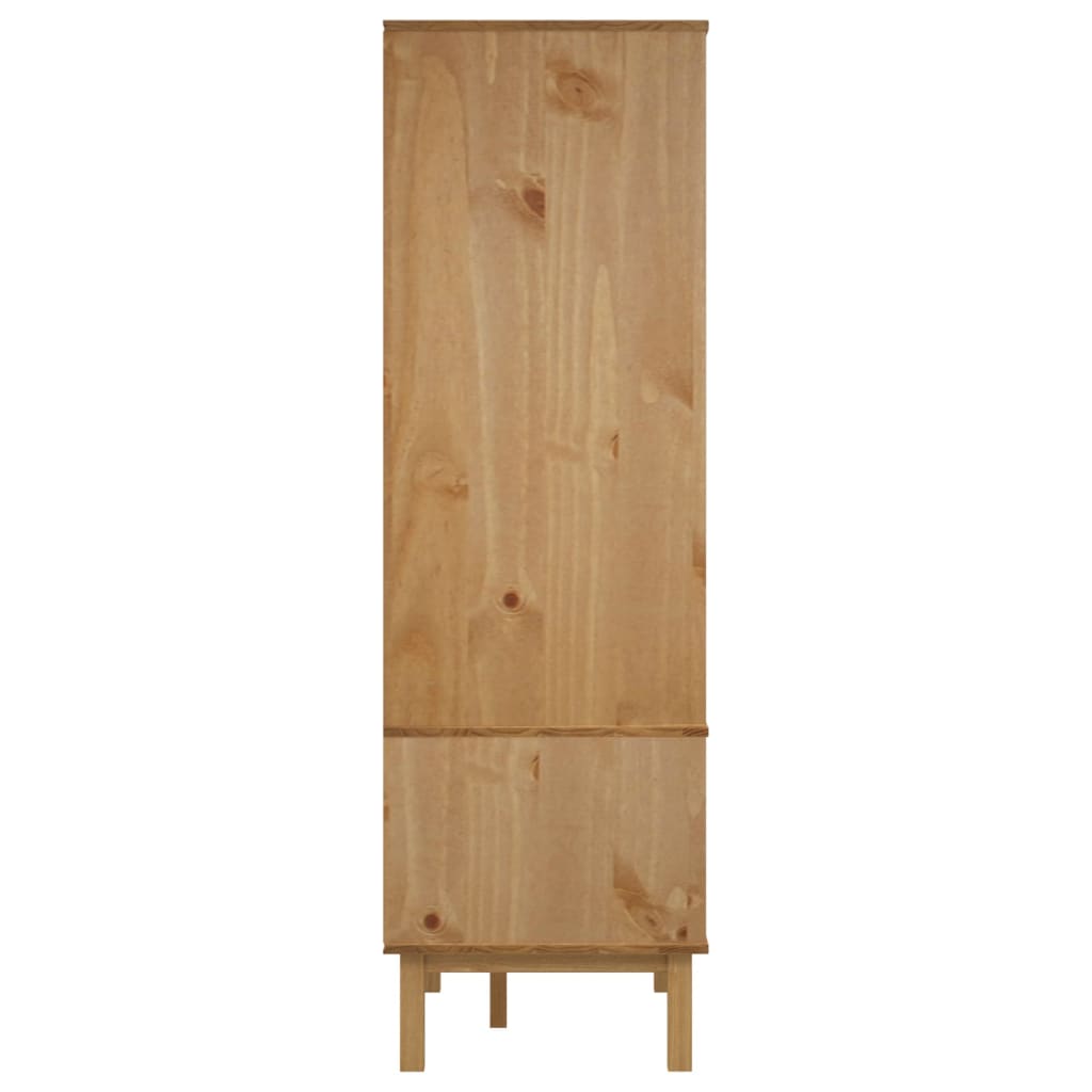 vidaXL Kleiderschrank OTTA 76,5x53x172 cm Massivholz Kiefer