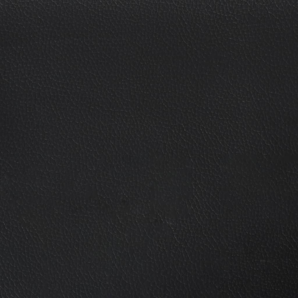 vidaXL Sitzbank Schwarz 70x35x41 cm Kunstleder