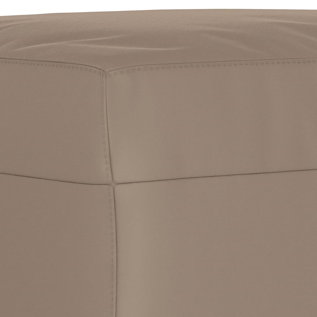 vidaXL Sitzbank Taupe 70x35x41 cm Mikrofasergewebe