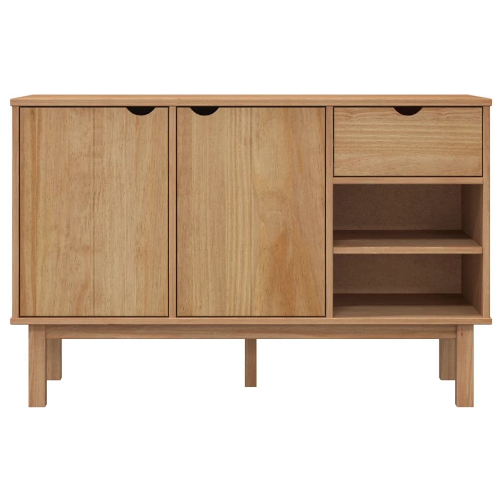vidaXL Sideboard OTTA 114x43x73,5 cm Massivholz Kiefer