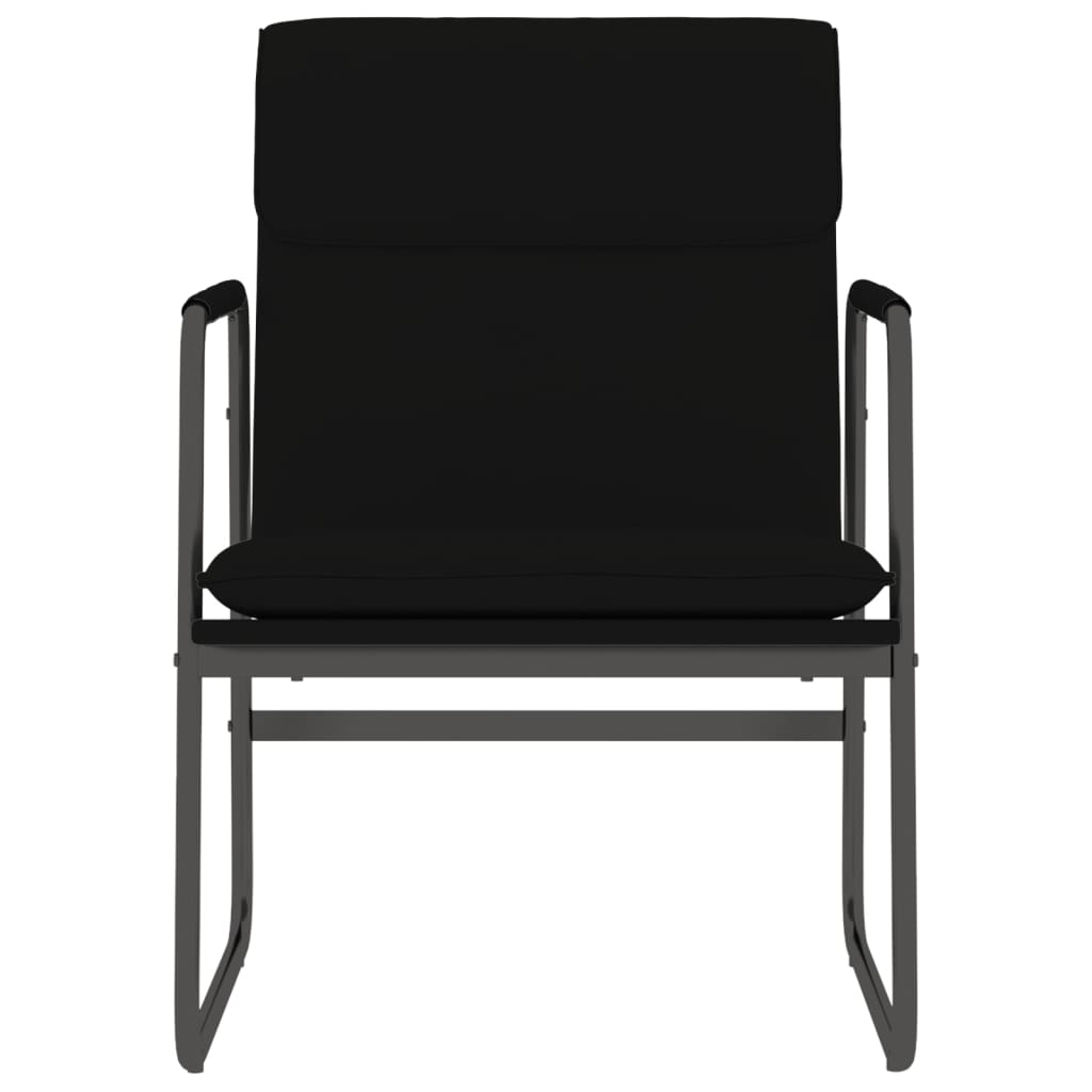 vidaXL Loungesessel Schwarz 55x64x80 cm Kunstleder