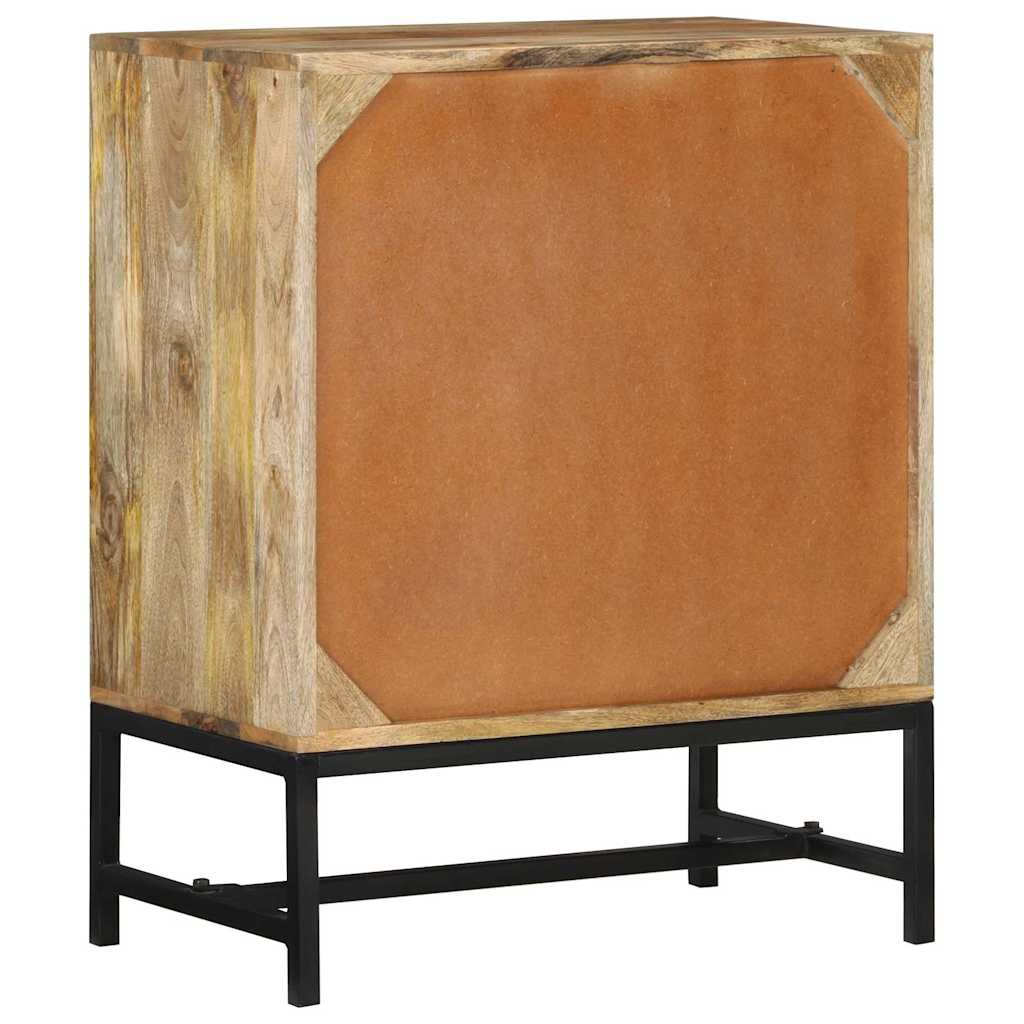vidaXL Sideboard 60x35x75 cm Massivholz Mango
