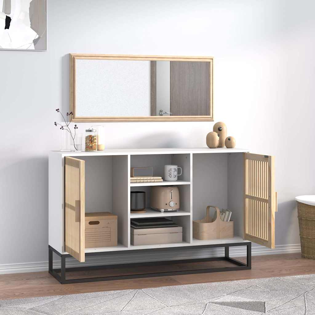 vidaXL Sideboard Weiß 105x30x65 cm Holzwerkstoff