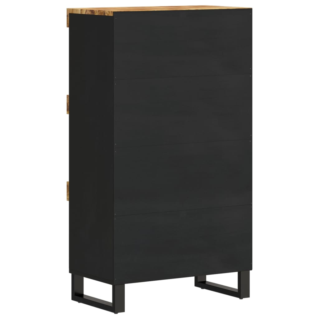 vidaXL Beistellschrank 60x33x107 cm Massivholz Mango