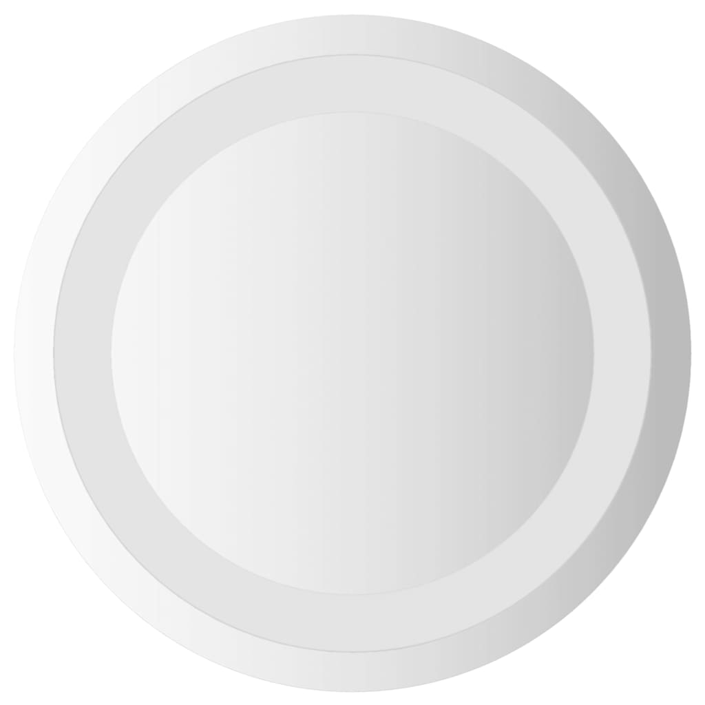 vidaXL LED-Badspiegel 30 cm Rund