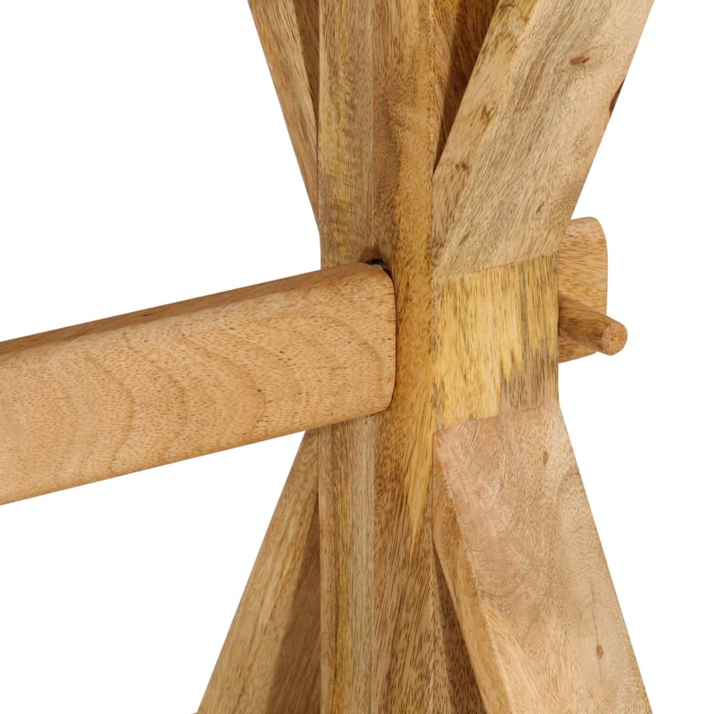 vidaXL Sitzbank 110x35x45 cm Massivholz Mango