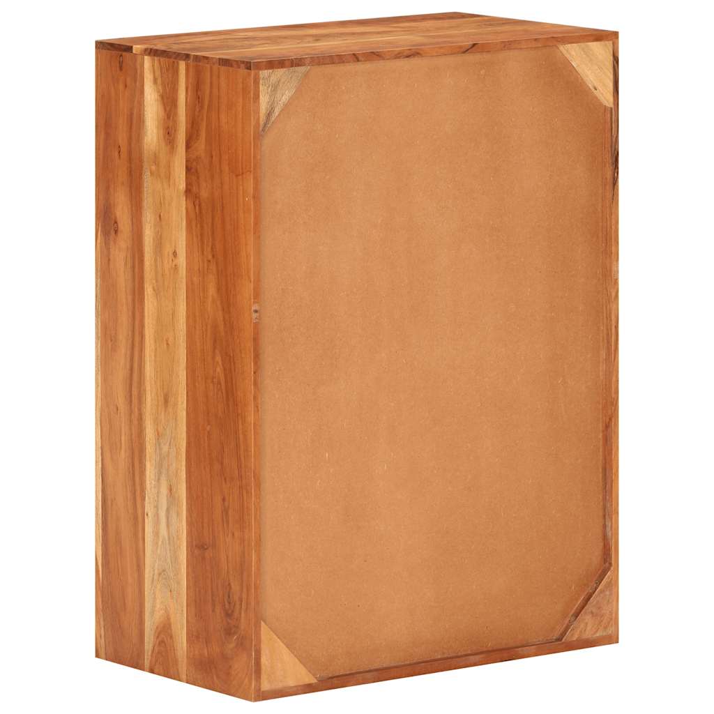 vidaXL Sideboard 55x33x75 cm Massivholz Akazie