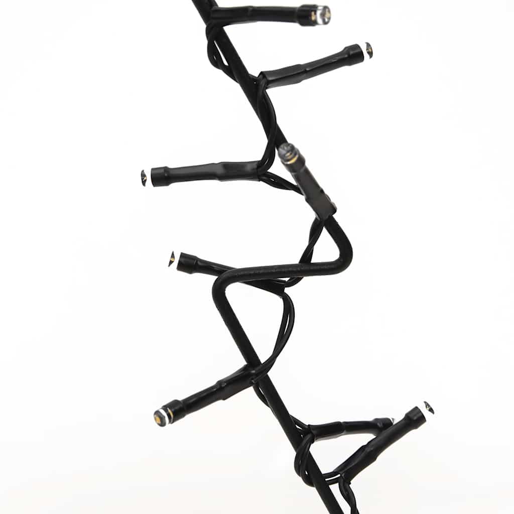 vidaXL Weihnachtsbäume mit Erdspießen 3 Stk. 50 LEDs 30 cm