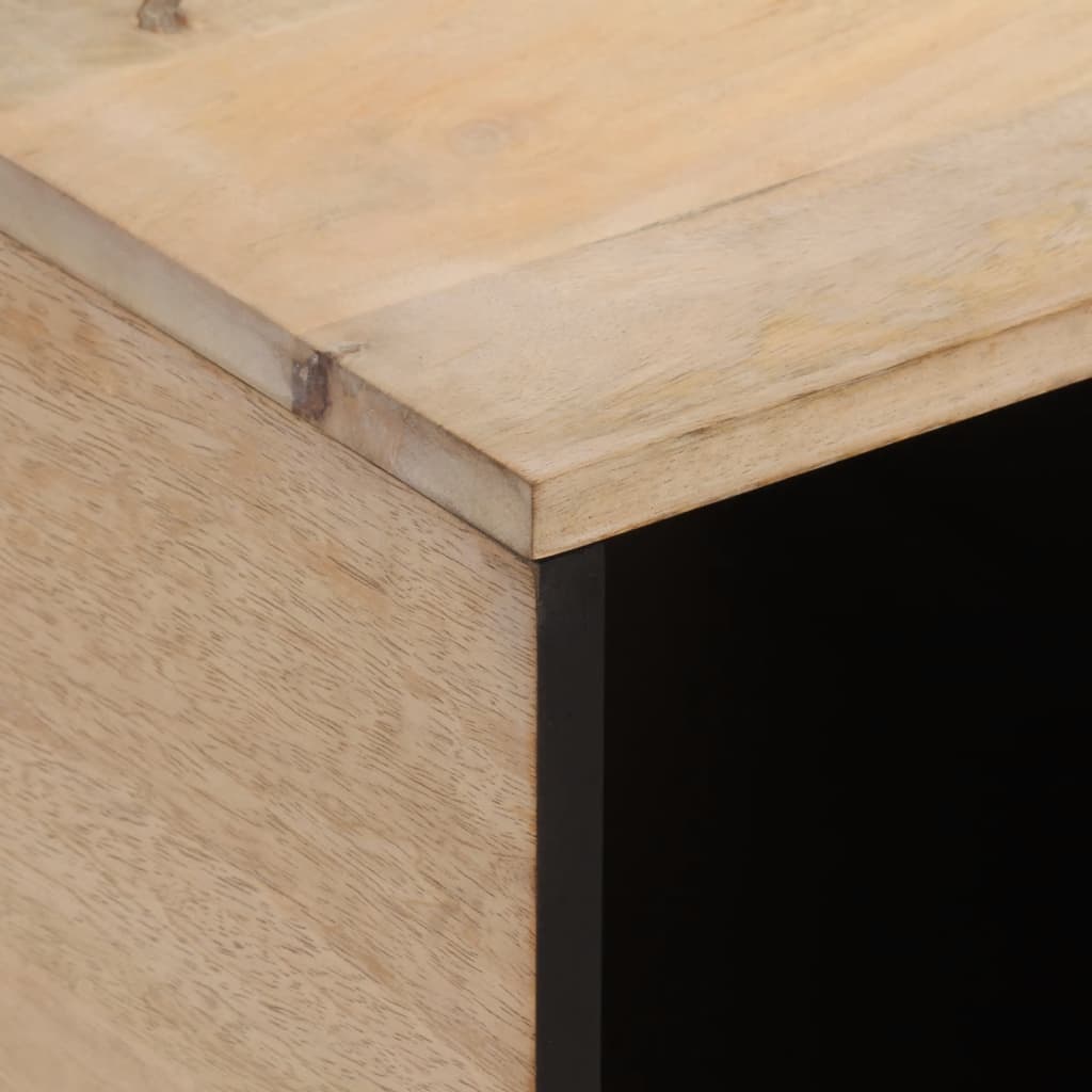 vidaXL Couchtisch 80x50x40 cm Massivholz Mango