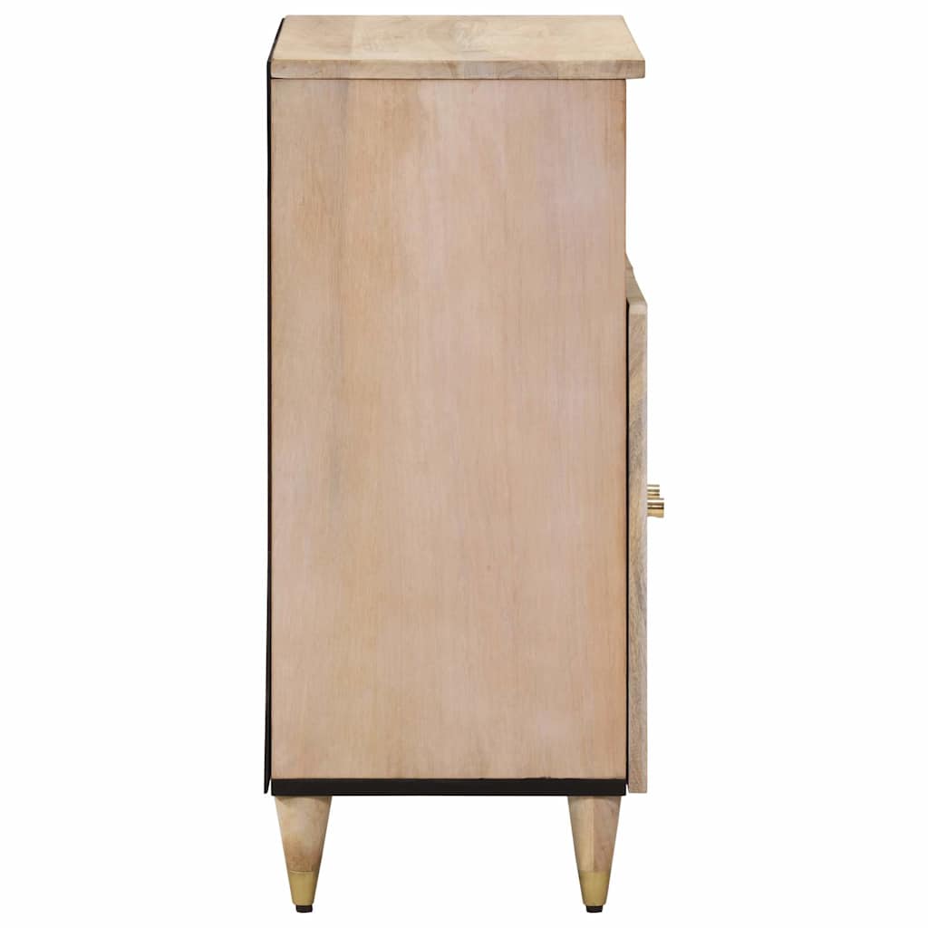 vidaXL Beistellschrank 60x33x75 cm Massivholz Mango