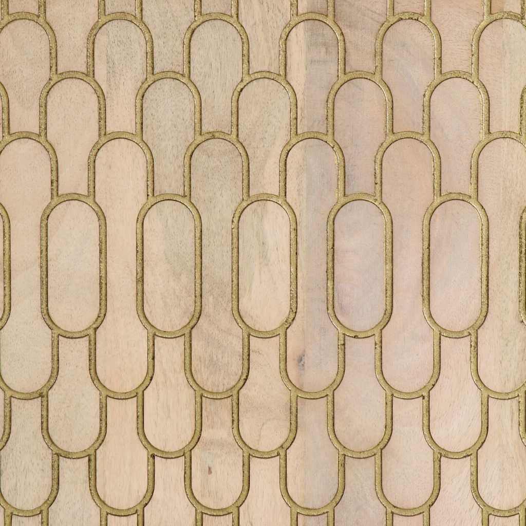 vidaXL Beistellschrank 60x33x75 cm Massivholz Mango