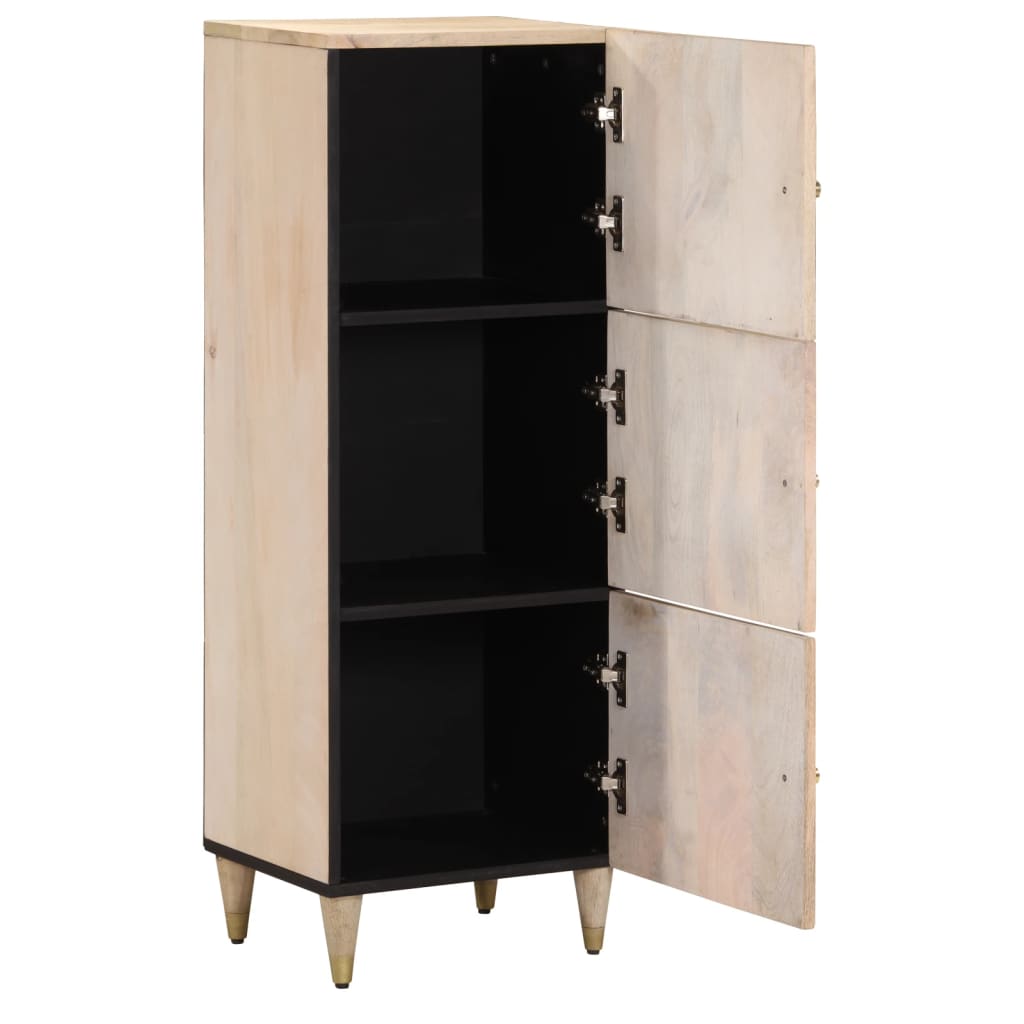 vidaXL Highboard 40x33x110 cm Massivholz Mango