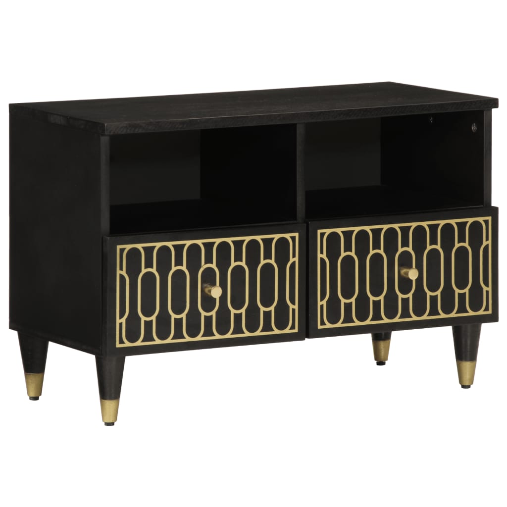 vidaXL TV-Schrank 70x33x46 cm Massivholz Mango