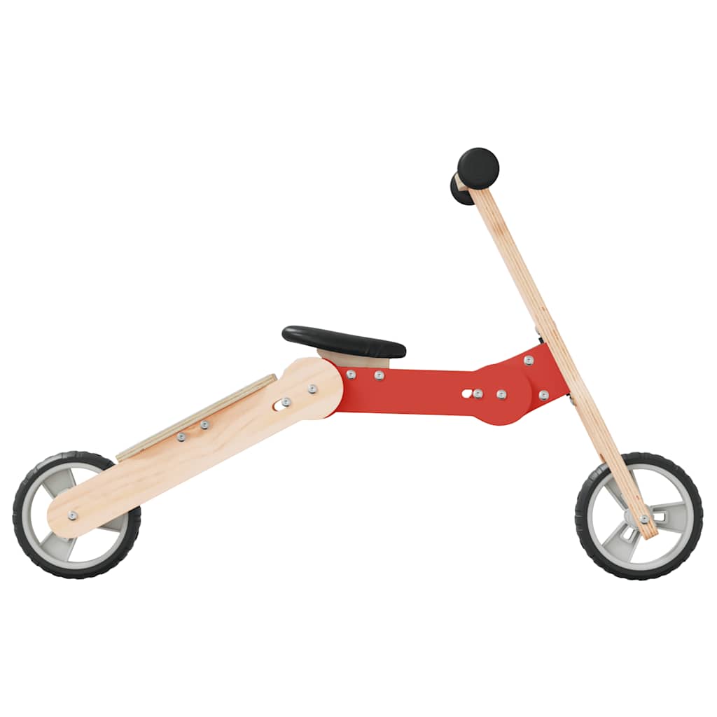 vidaXL Kinderroller 2-in-1 Rot