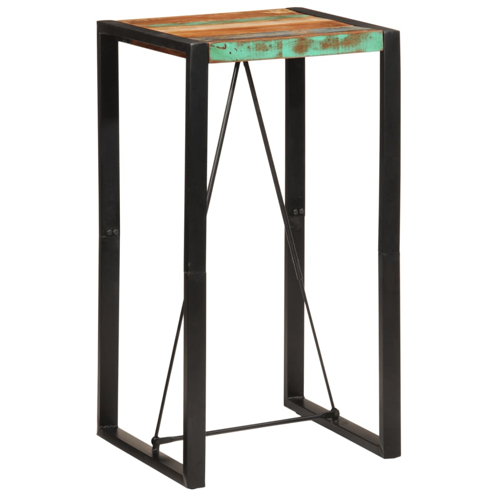 Bartisch 110 x 60 x 110 cm Massivholz Mango
