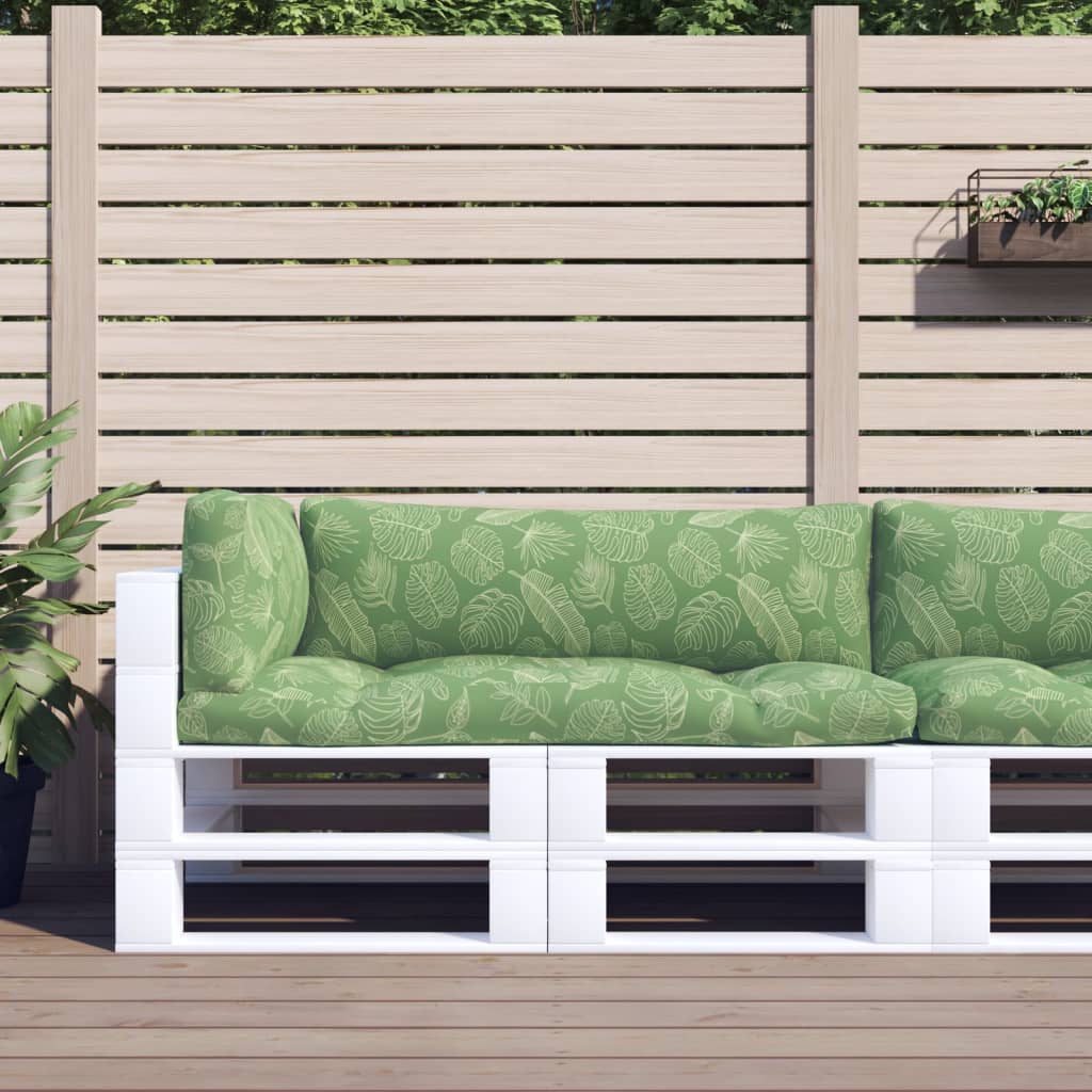 vidaXL Palettenkissen Anthrazit 58x58x10 cm Stoff