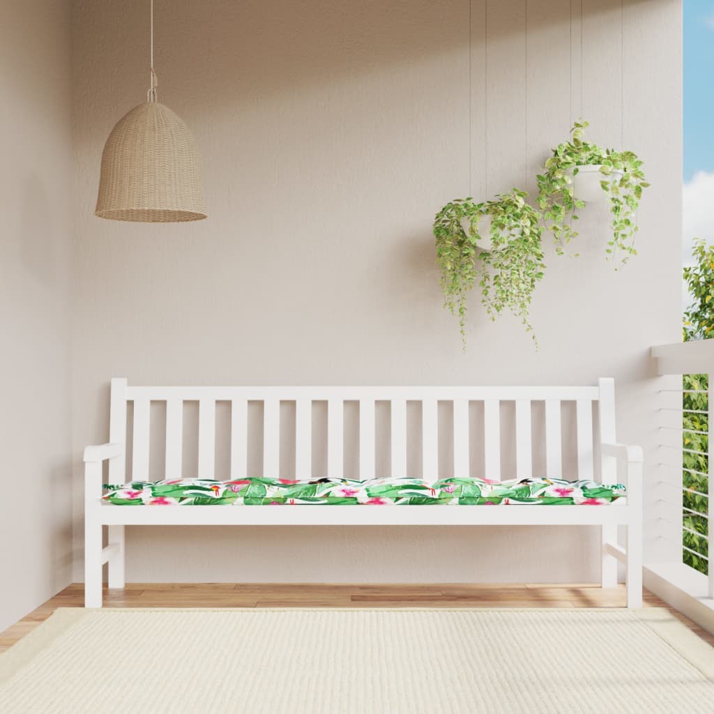 vidaXL Gartenbank-Auflage Anthrazit 100x50x7 cm Oxford-Gewebe