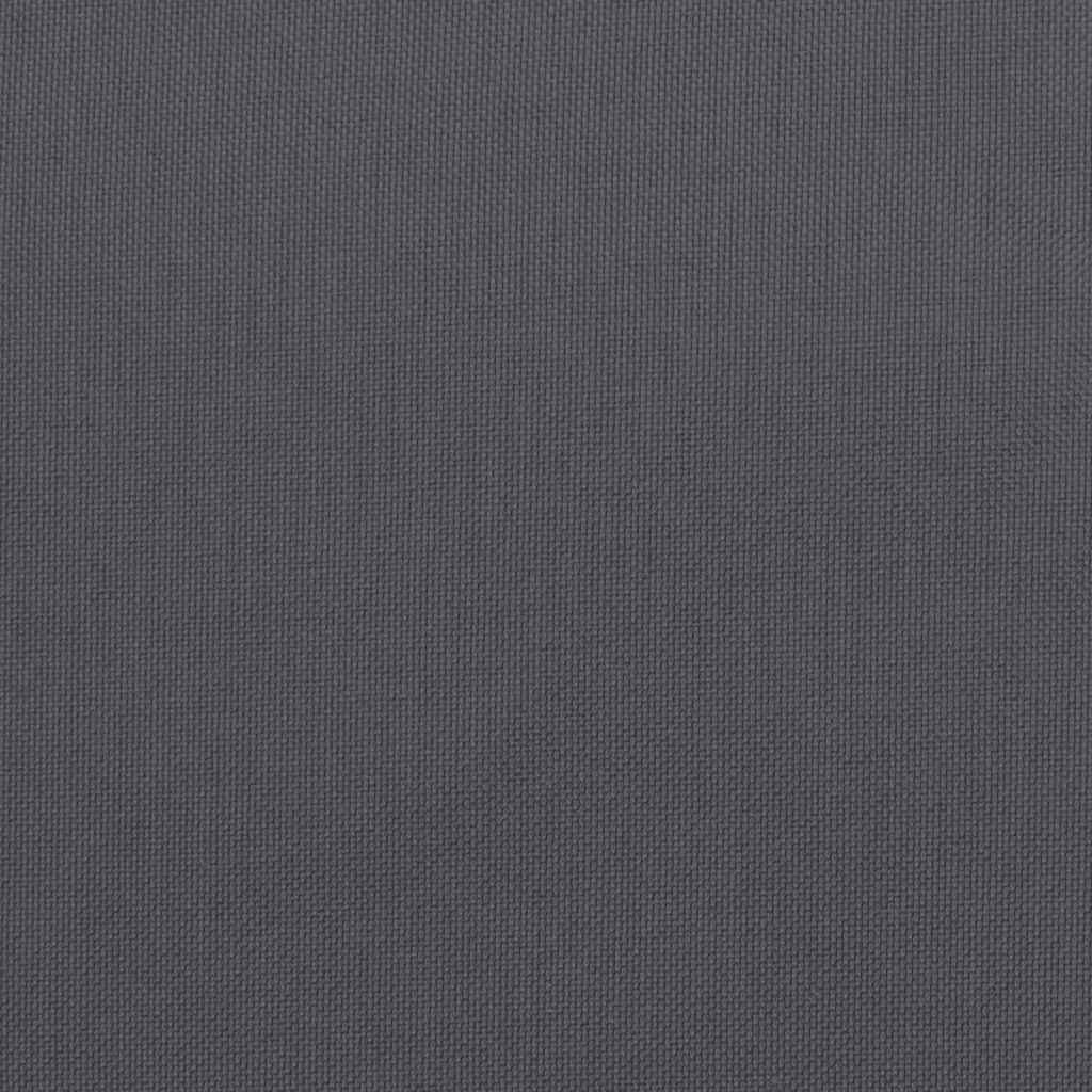 vidaXL Hochlehner-Auflagen 2 Stk. Anthrazit Oxford-Gewebe