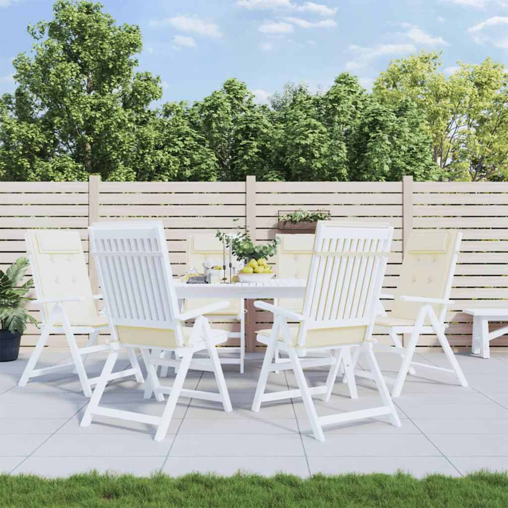 vidaXL Hochlehner-Auflagen 2 Stk. Anthrazit Oxford-Gewebe