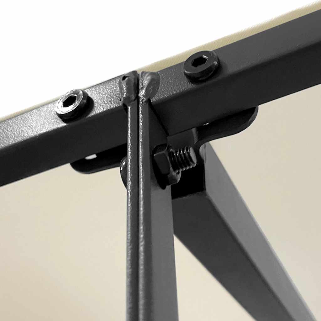 vidaXL Markise Creme 4x3 m 180 g/m² Stoff und Stahl