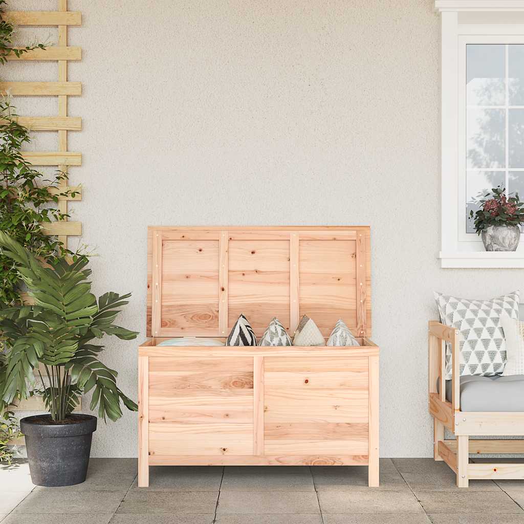 vidaXL Gartentruhe 50x49x56,5 cm Massivholz Tanne