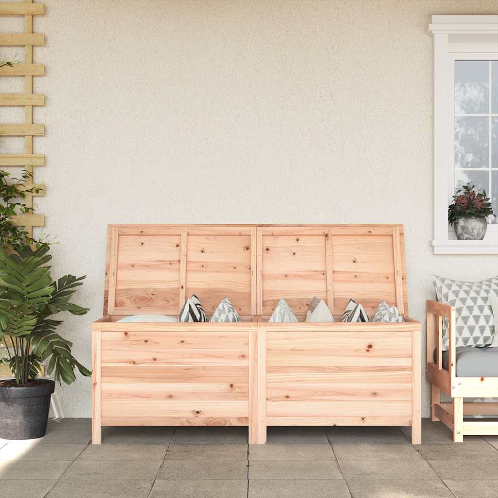 vidaXL Gartentruhe 50x49x56,5 cm Massivholz Tanne