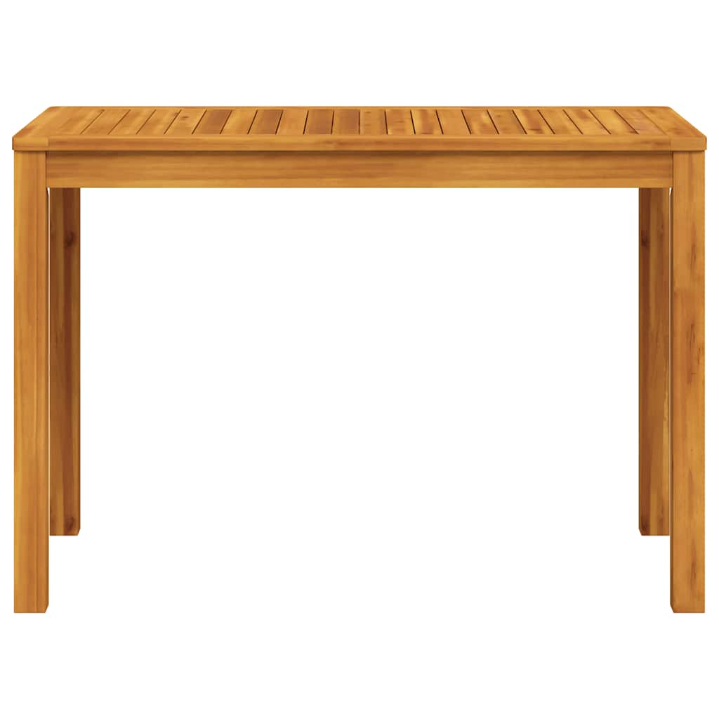 vidaXL Garten-Esstisch 110x55x75 cm Massivholz Akazie
