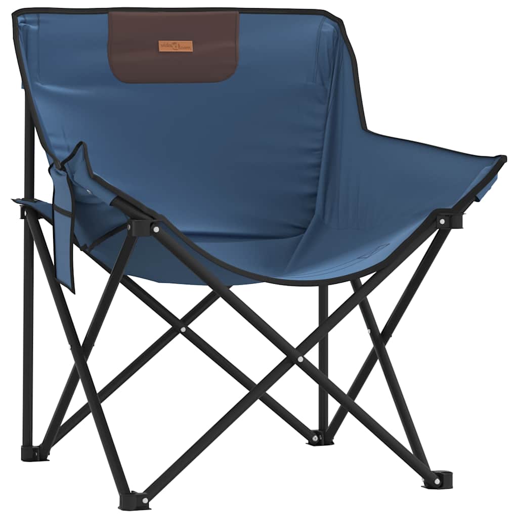 vidaXL Campingstühle 2 Stk. mit Tasche Klappbar Blau