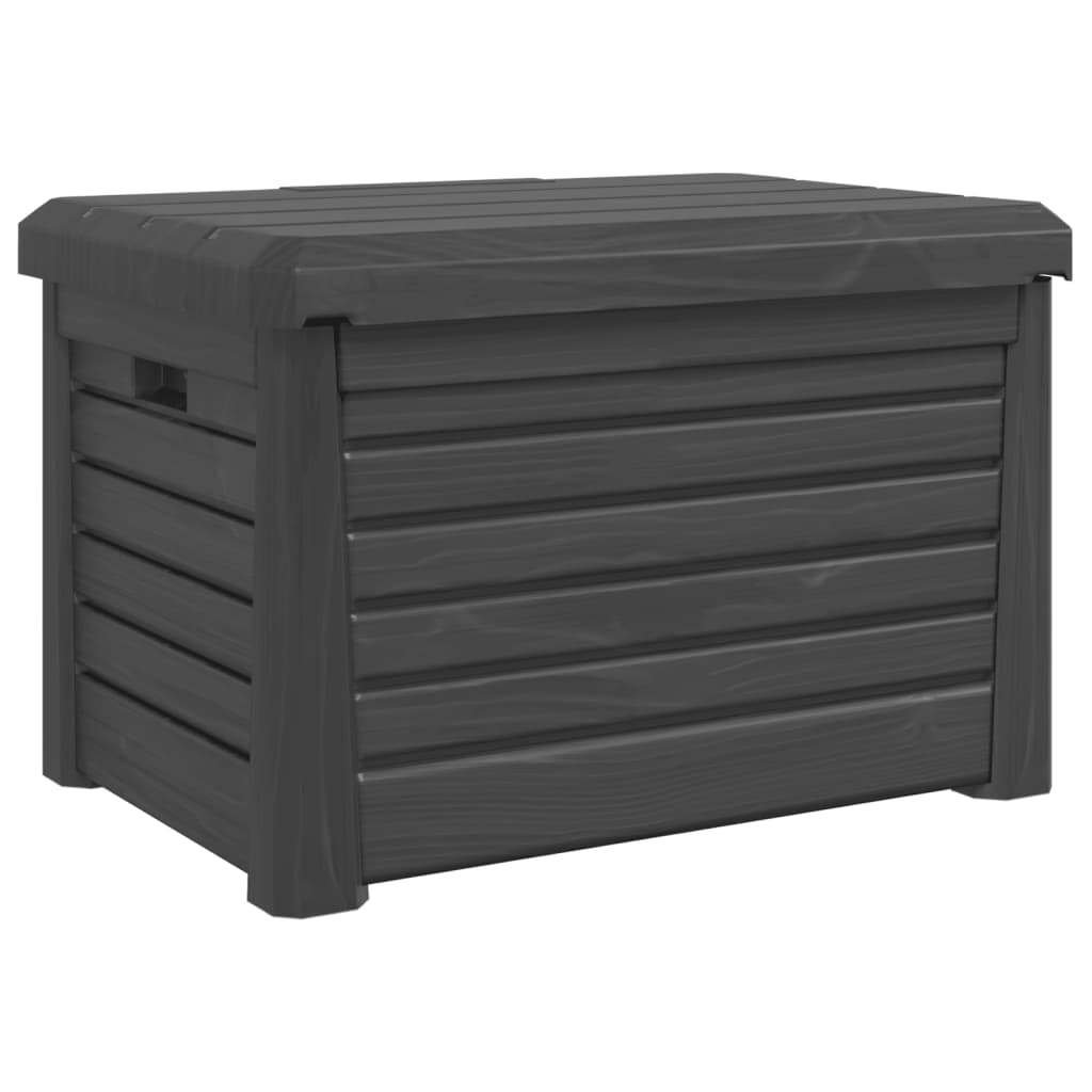 vidaXL Outdoor-Kissenbox Anthrazit 73x50,5x46,5 cm Polypropylen