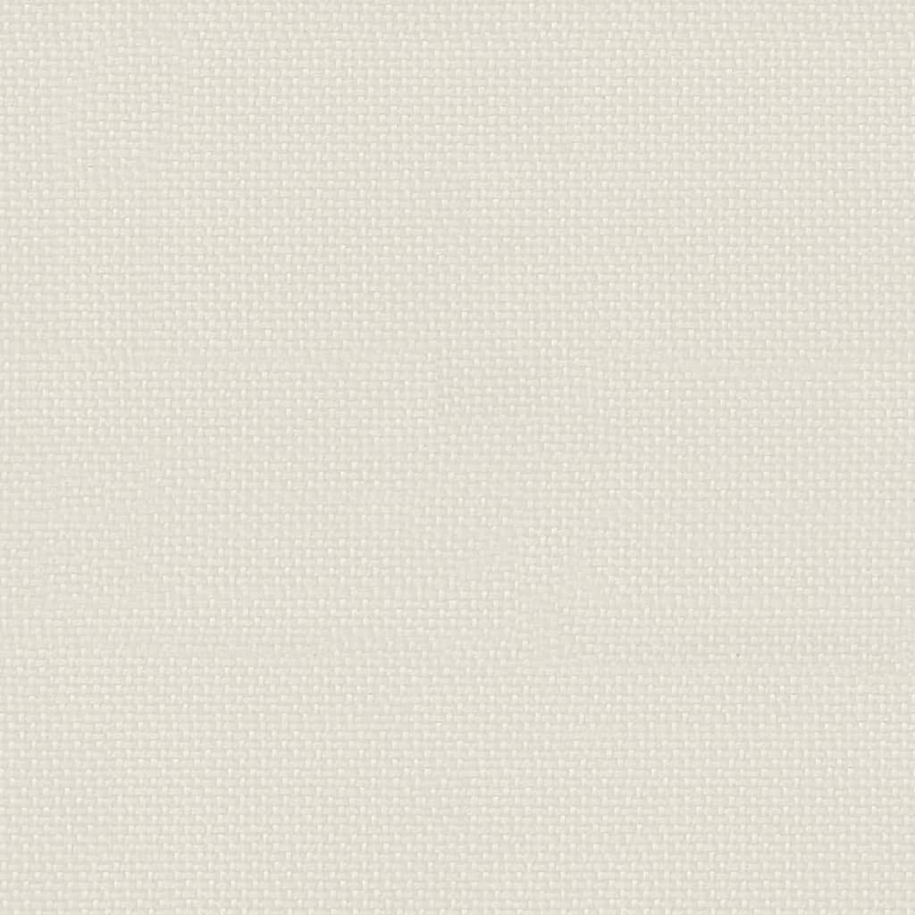 vidaXL Pavillon mit Doppeldach Creme 2,98x2,98 m Stahl