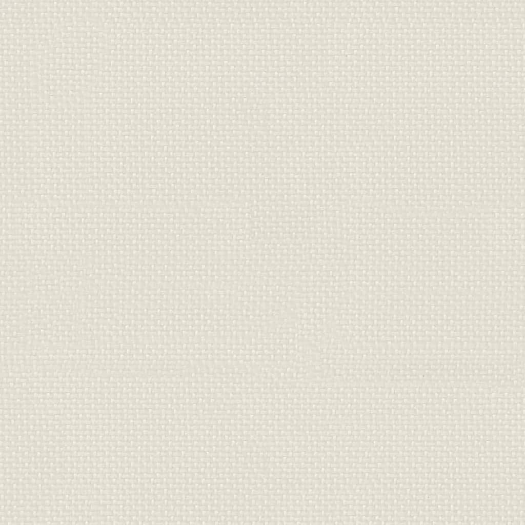 vidaXL Pavillon mit Doppeldach Creme 2,94x2,94 m Stahl