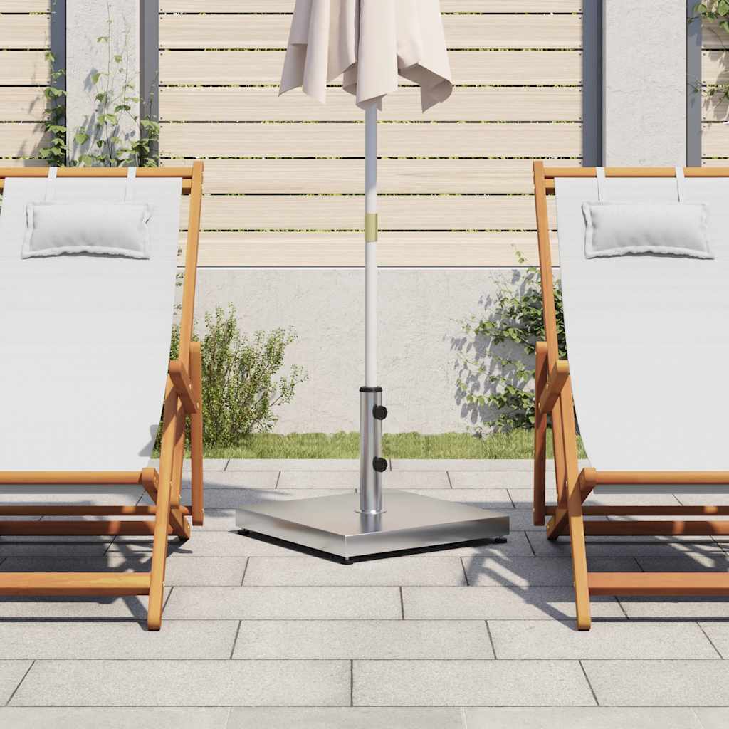 vidaXL Sonnenschirmständer Ø32/38/48 mm Mast 28 kg Quadratisch