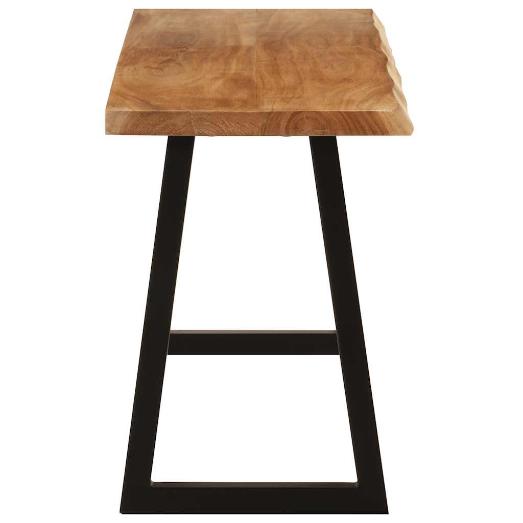 vidaXL Bank Baumkante 105 cm Massivholz Akazie