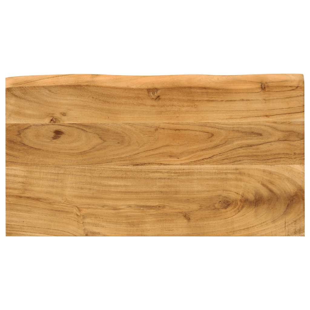 vidaXL Satztische mit Baumkante 3 Stk. Massivholz Akazie