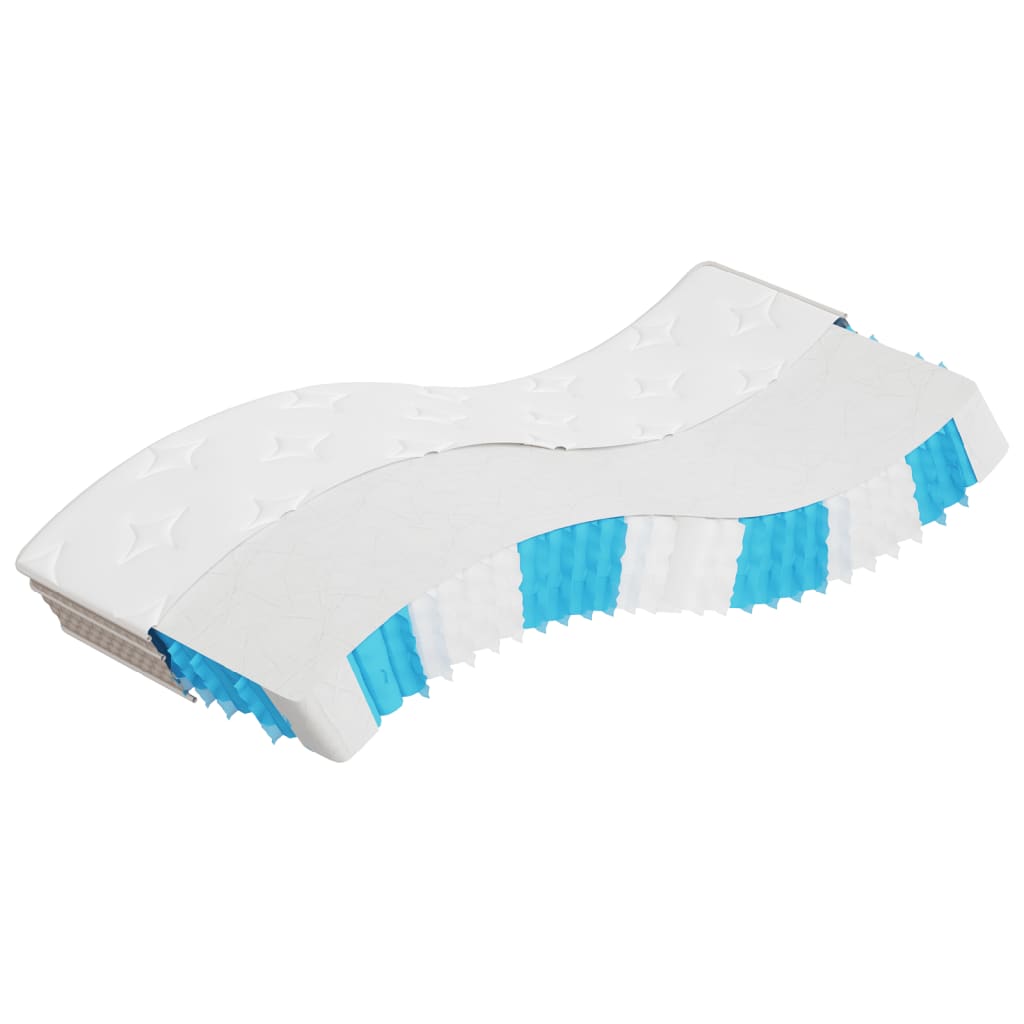 vidaXL Matratze Taschenfederkern Mittel 140x200 cm