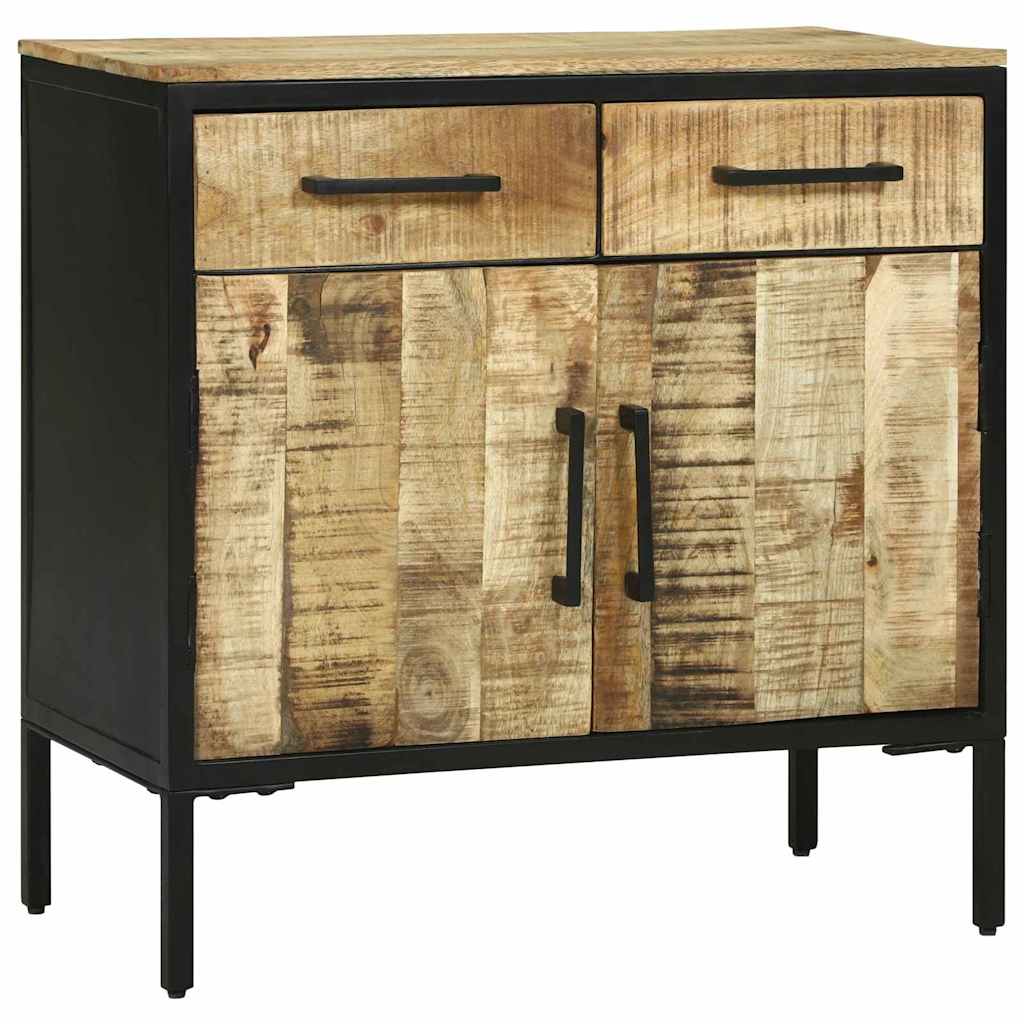 vidaXL Sideboard mit Schubladen 70 x 35 x 70 cm Massivholz Mango