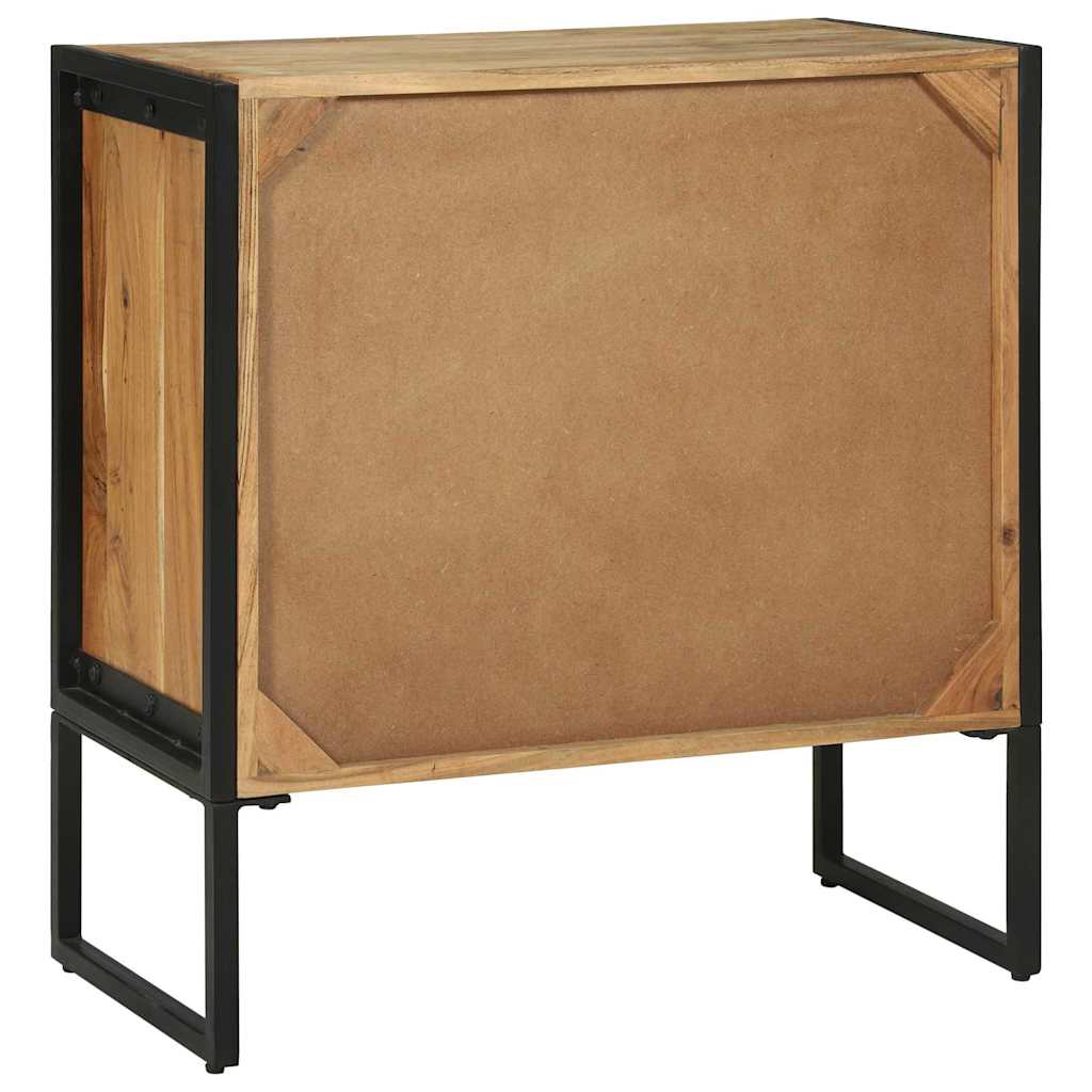 vidaXL Sideboard 70 x 35 x 75 cm Massivholz Akazie