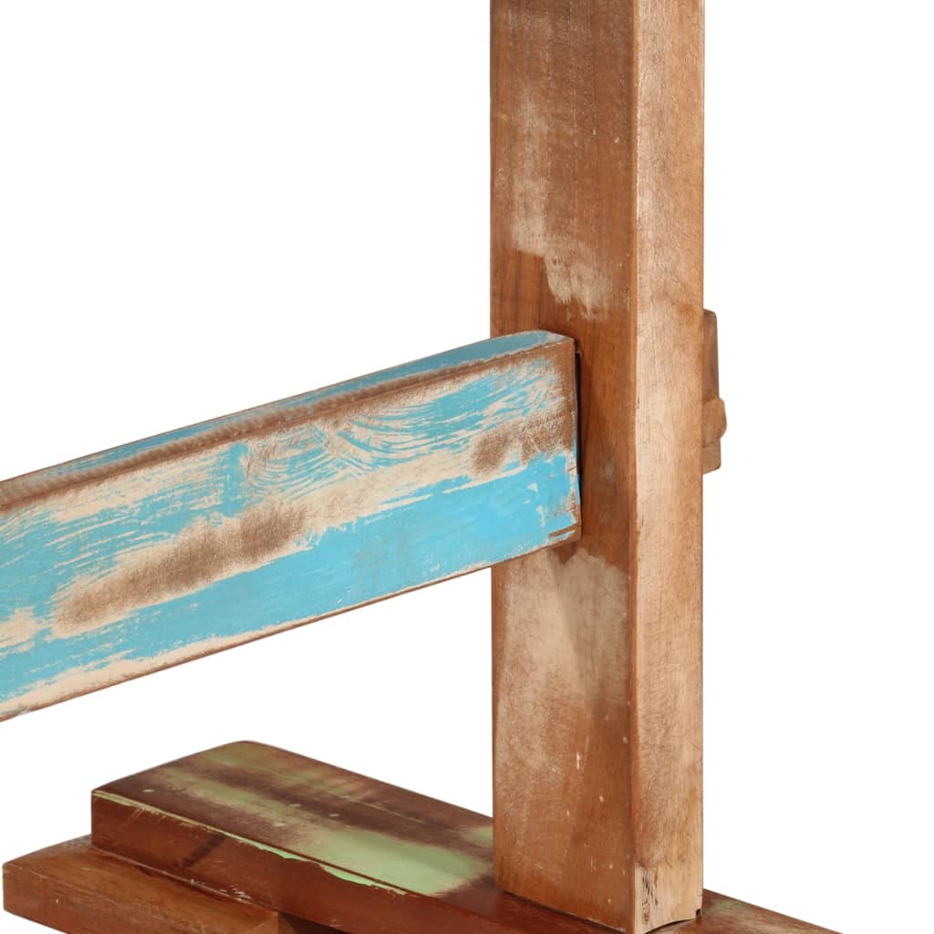 vidaXL Esstisch 110x55x78 cm Altholz Massiv