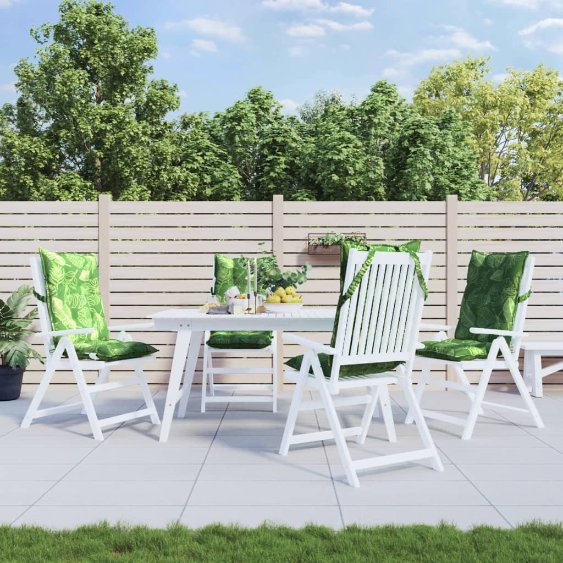 vidaXL Hochlehner-Auflagen 2 Stk. Anthrazit Oxford-Gewebe