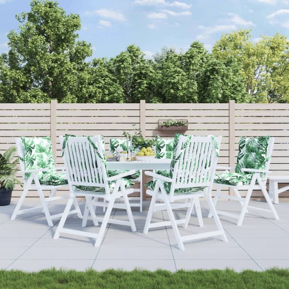 vidaXL Niedriglehner-Auflagen 2 Stk. Anthrazit Oxford-Gewebe