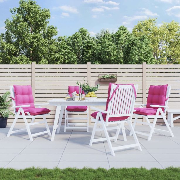 vidaXL Niedriglehner-Auflagen 2 Stk. Anthrazit Oxford-Gewebe