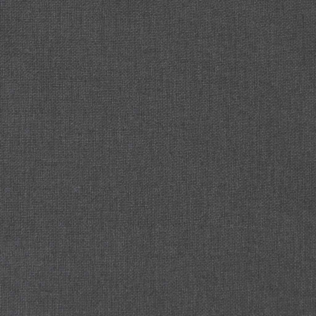 vidaXL Liegestuhl-Auflage Melange Anthrazit (75+105) x 50 x 4 cm Stoff