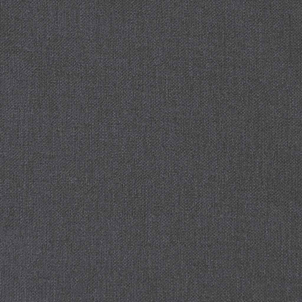 vidaXL Palettenkissen 2-tlg. Melange Anthrazit Stoff