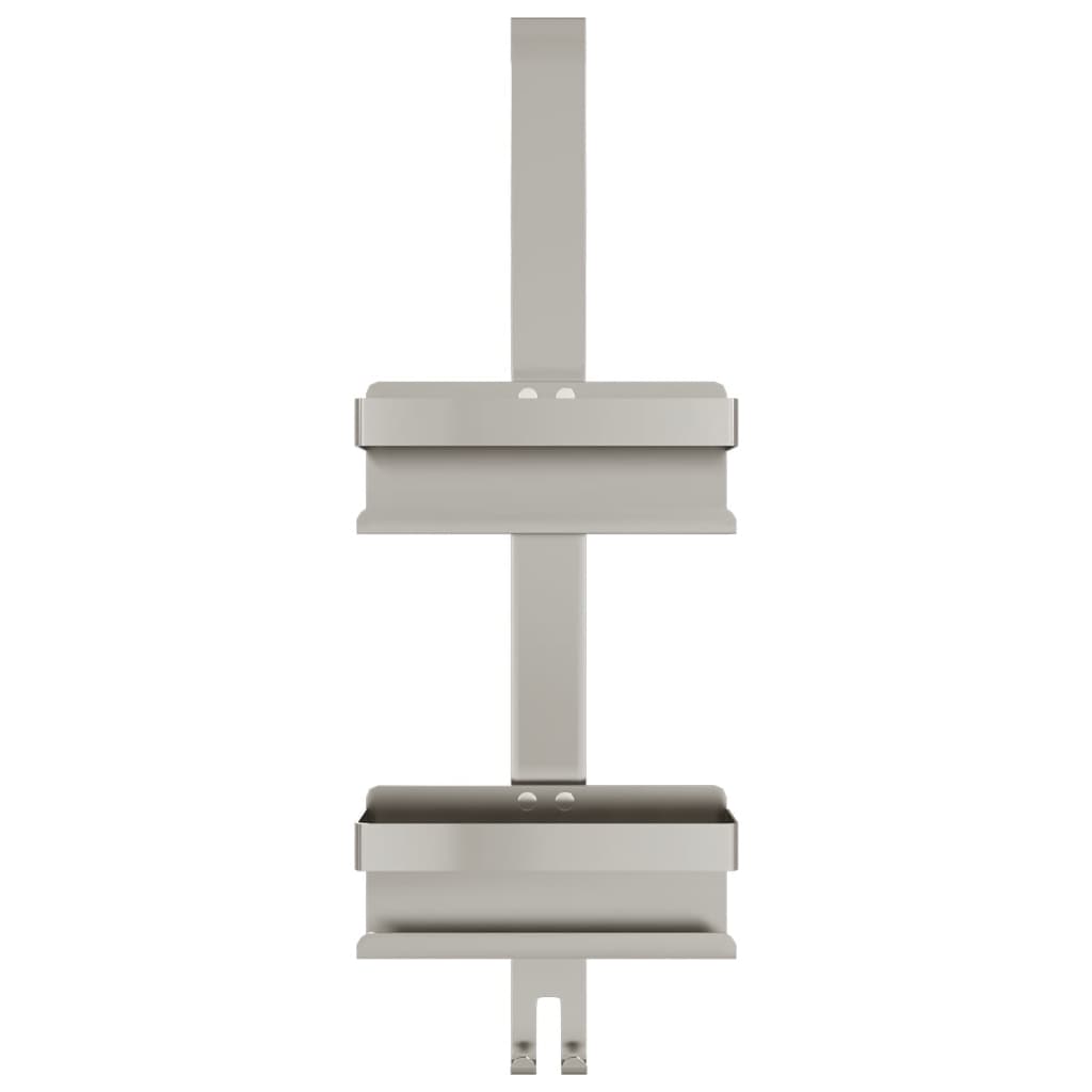 vidaXL Duschcaddy Hängend Gebürsteter Edelstahl 304